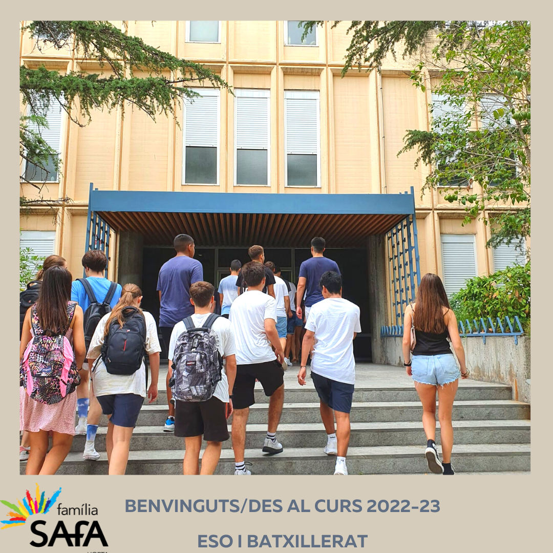 Inauguració curs 2022-23 ESO i Batxillerat