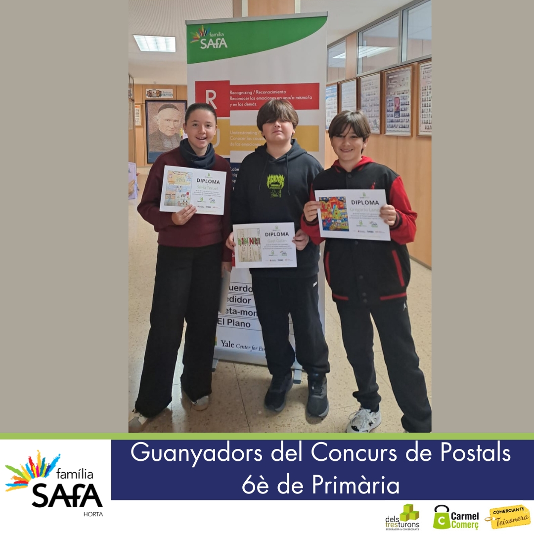 Guanyadors del Concurs de Postals