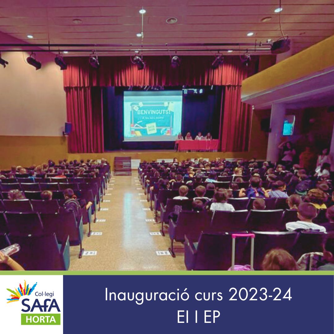 Inauguració curs escolar 23-24