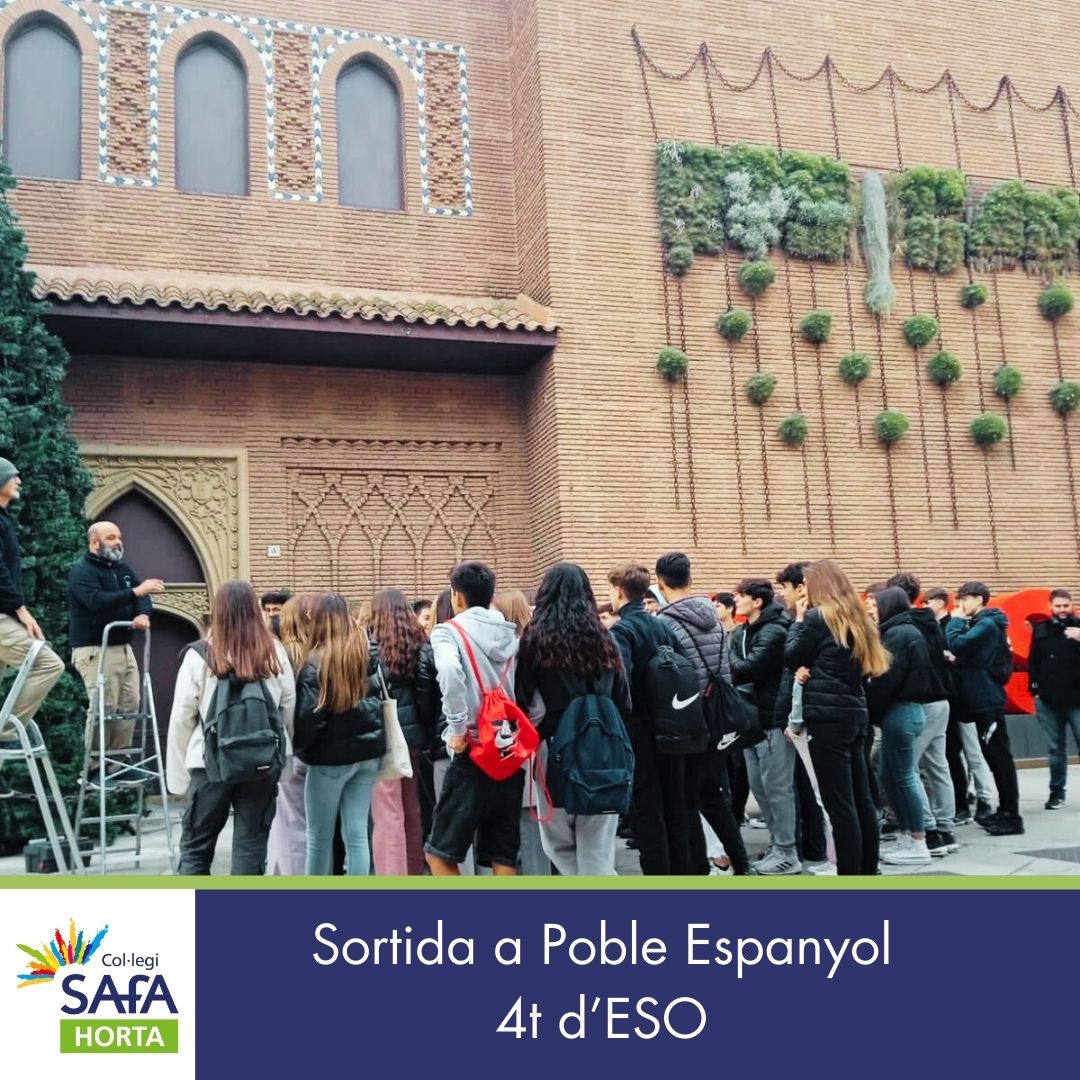 4t ESO. Sortida al Poble Espanyol