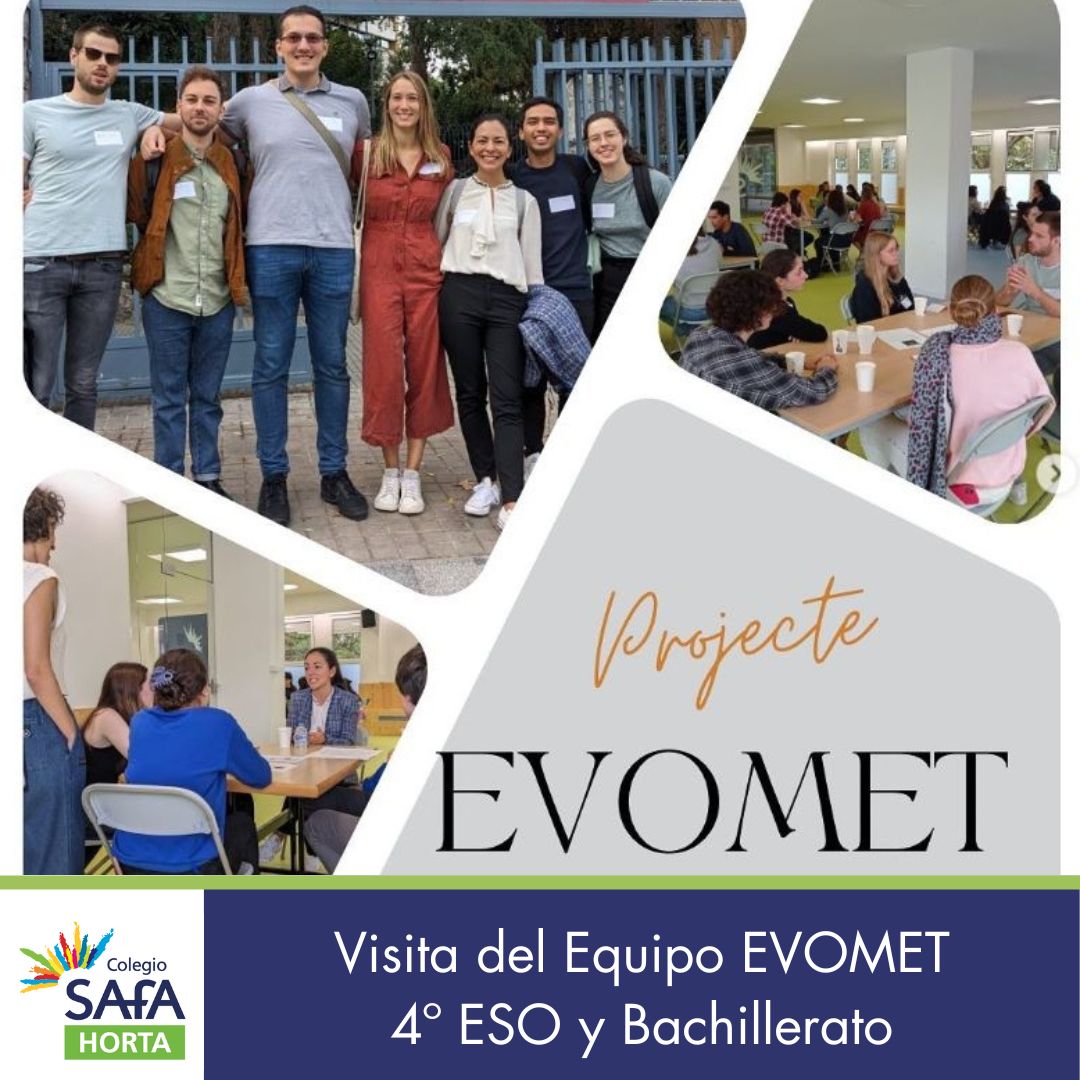 4ºEso y Bach. Visita del equipo Evomet