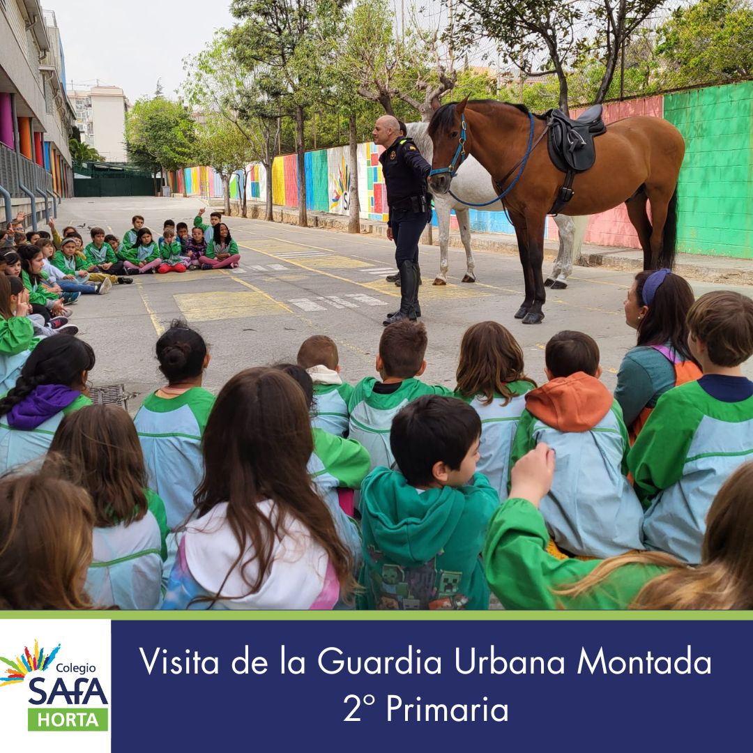 2º EP. Visita a la Guardia Urbana Montada