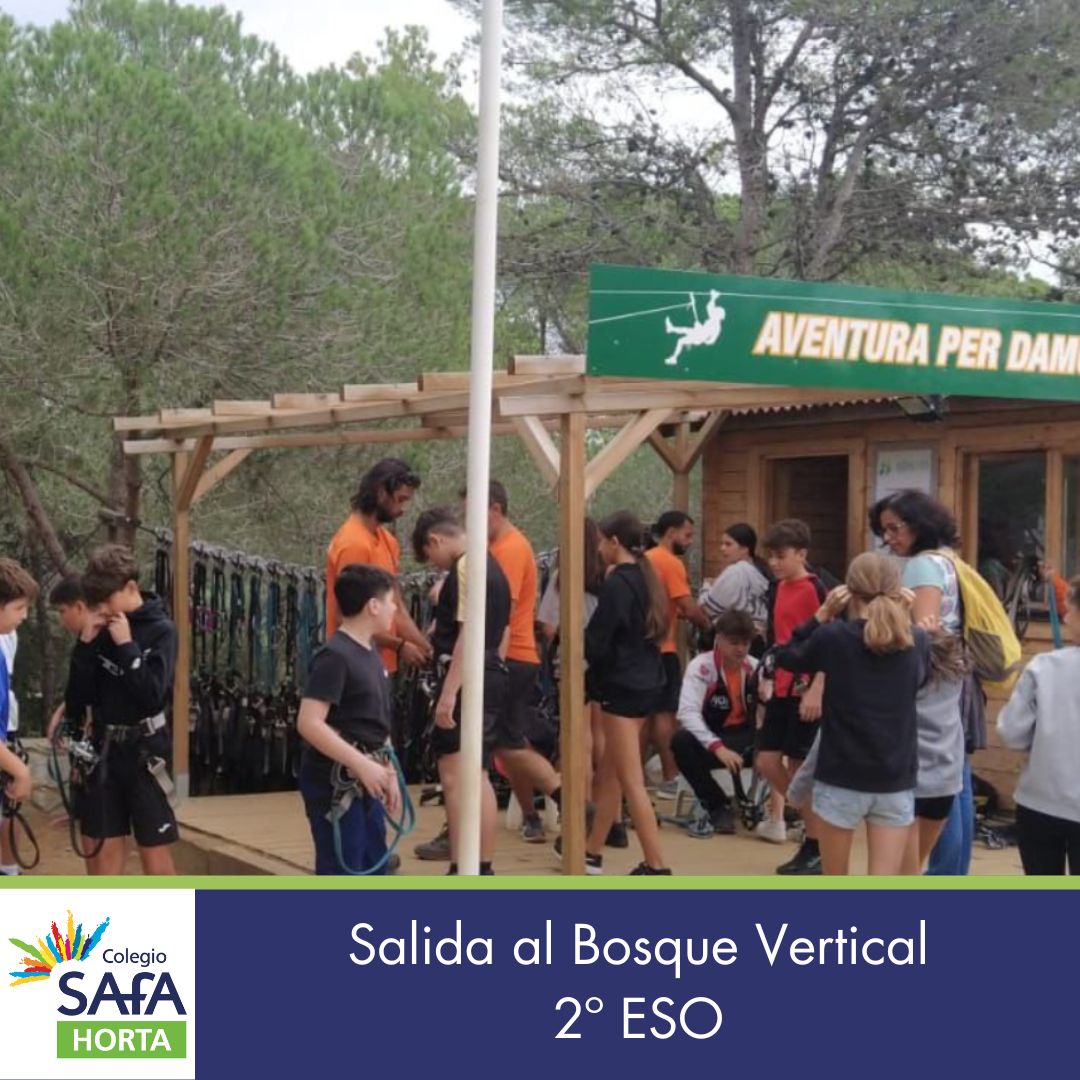 2º ESO. Salida al Bosque Vertical