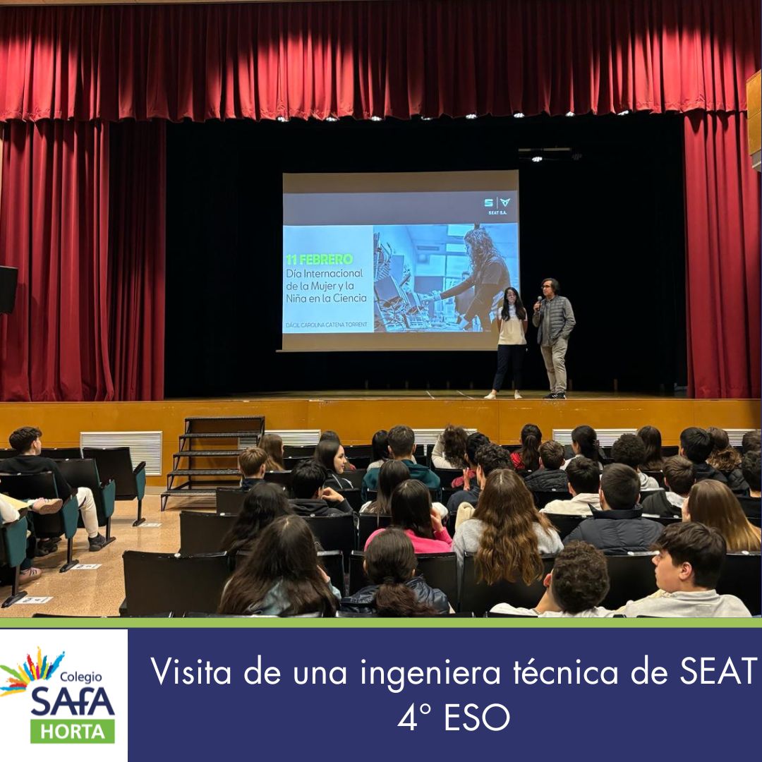 4º ESO. Visita de una ingeniera del Centro técnico de Seat