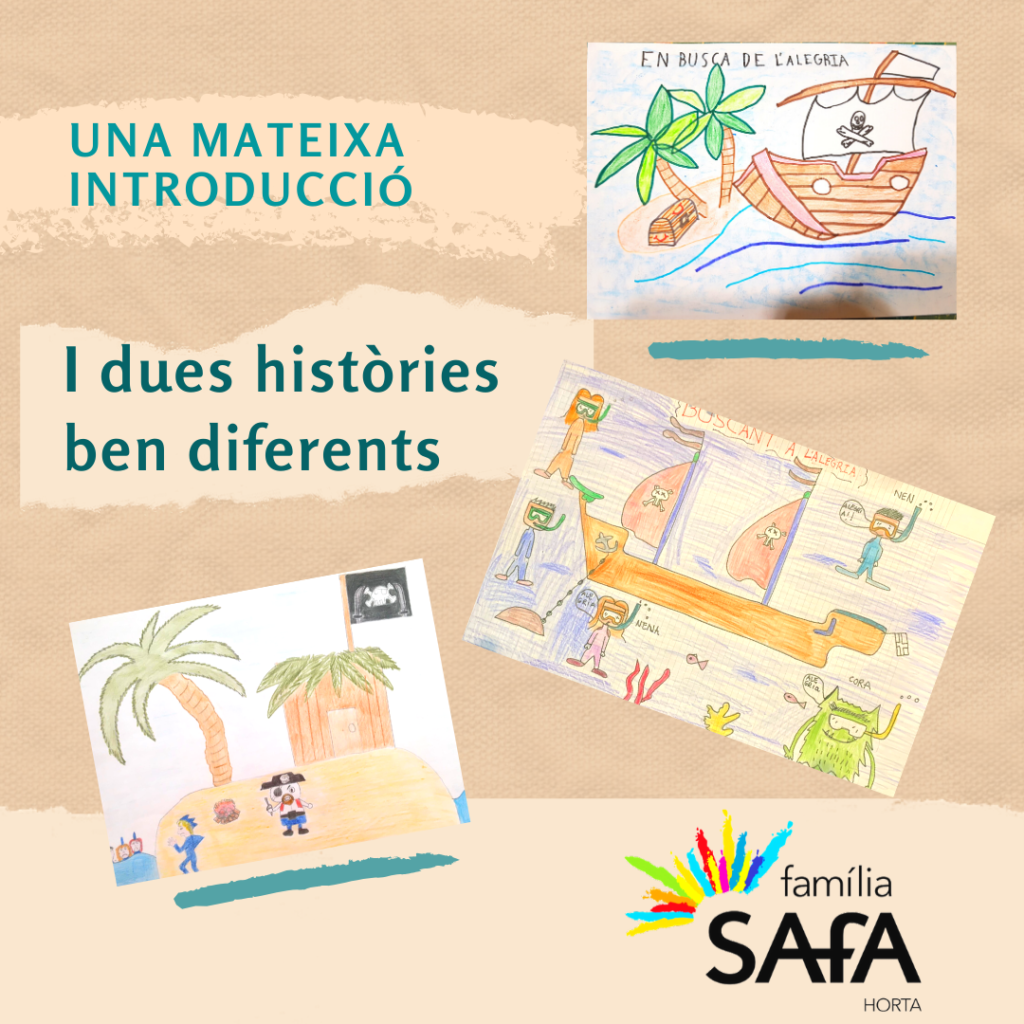 Els nens i nenes de 4t d'EP inventem contes en una videoconferència i volem compartir-los amb vosaltres!