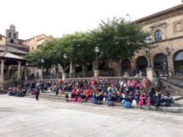 Visita al Pueblo español