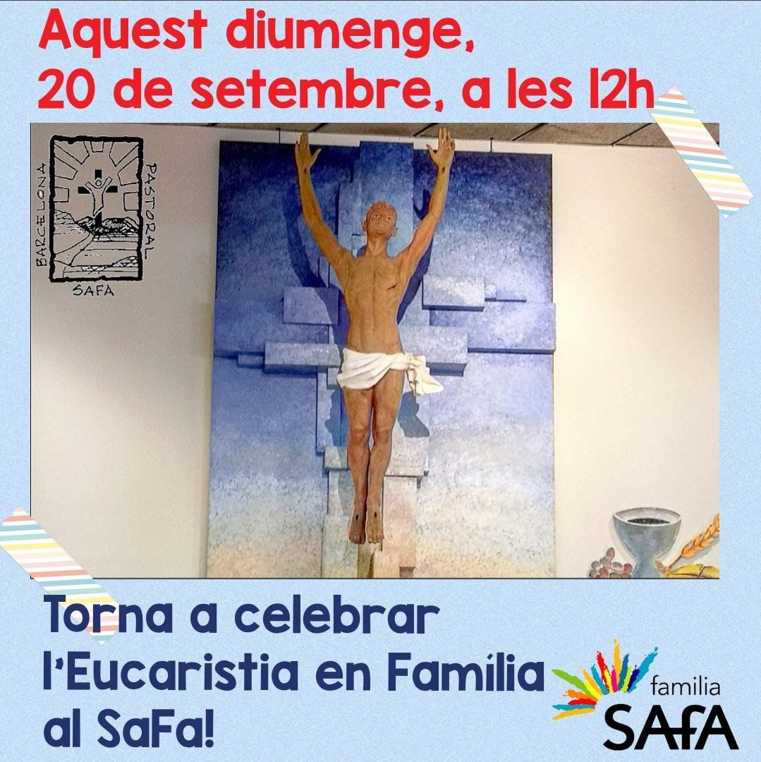 Comienza la eucaristía dominical