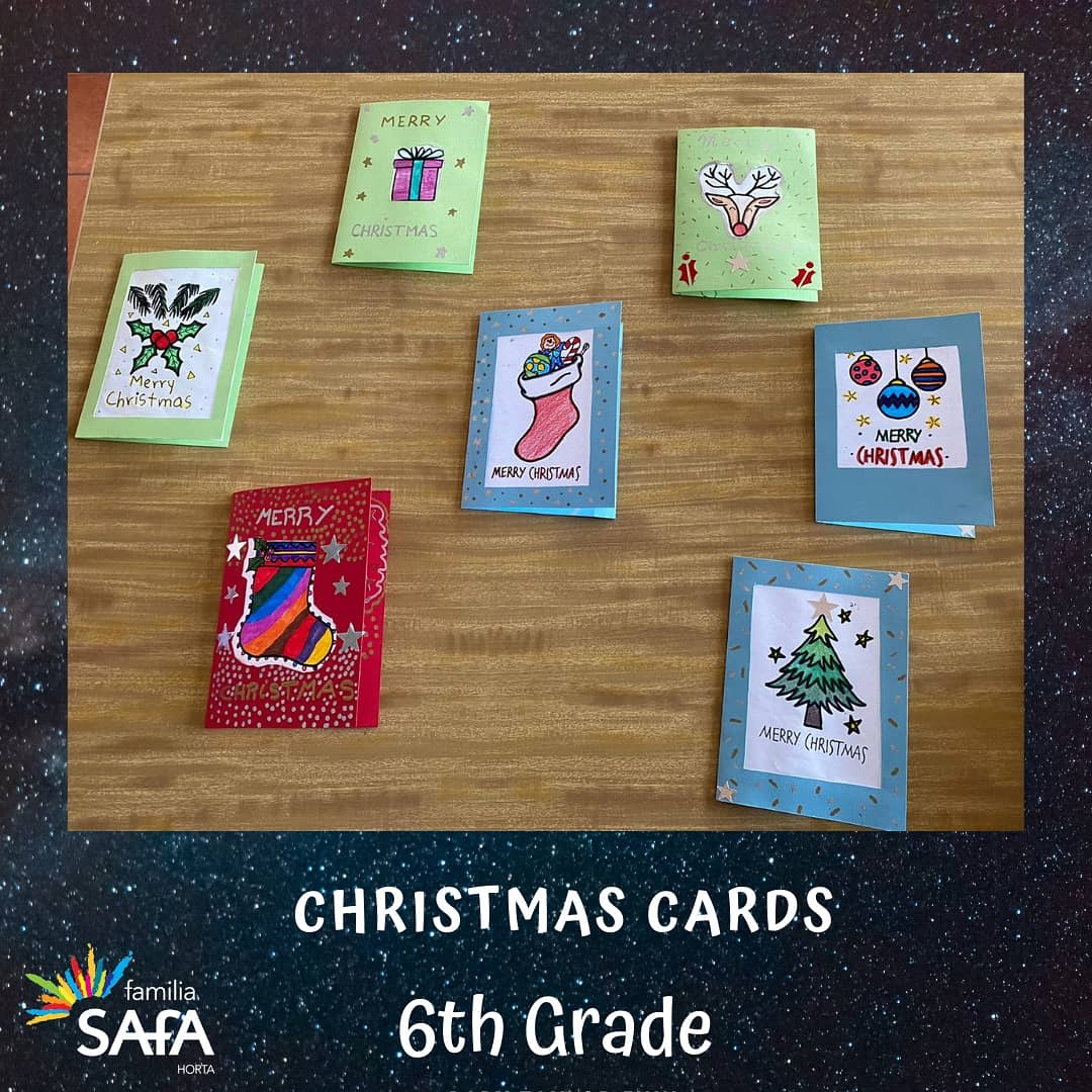Christmas Cards- 6th Grade