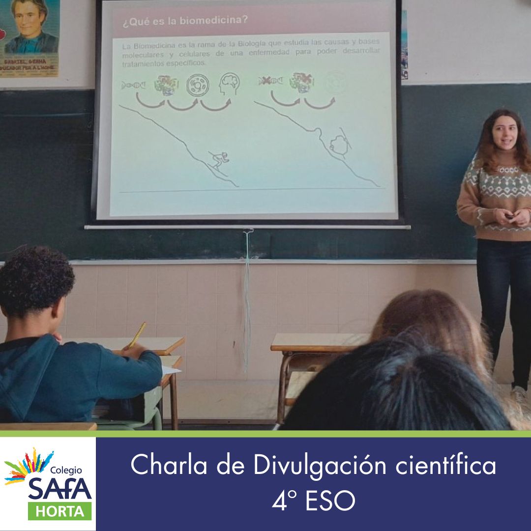 4º ESO. Charla divulgación científica