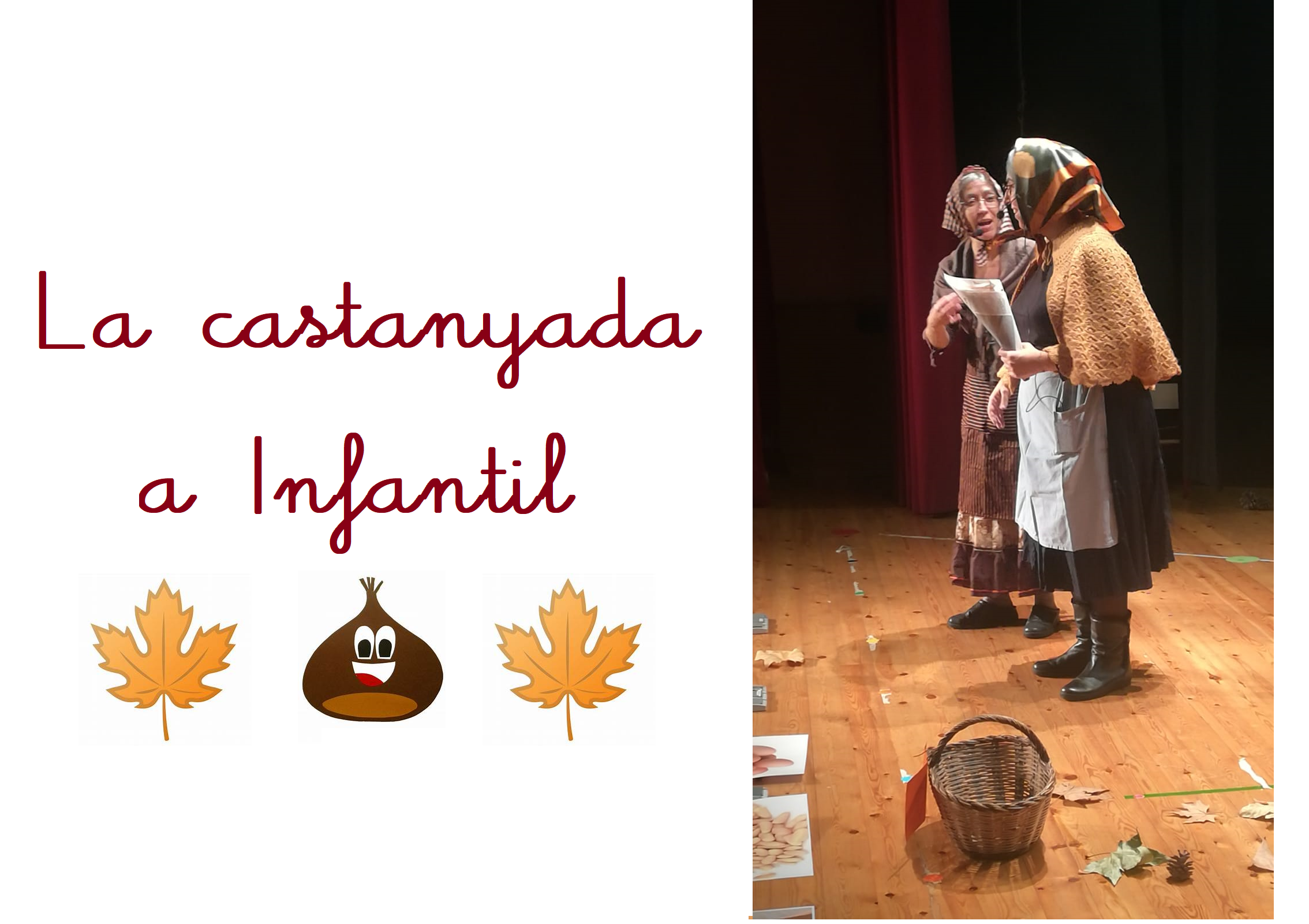 Castanyada a Educació infantil