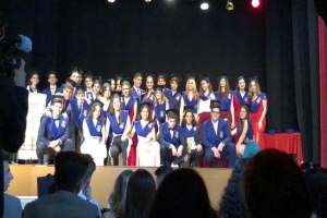 Acto de despedida de 2º de Bachillerato